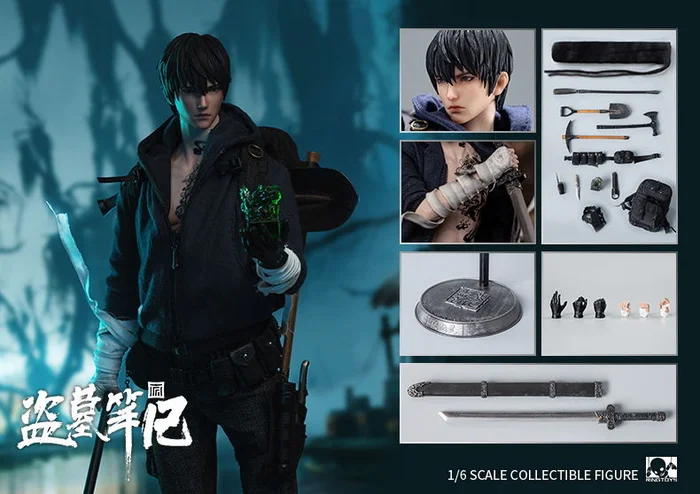 The Lost Tomb Zhang Qiling: Deluxe Ver. 1/6 Scale Action Figure 7 The Lost Tomb Zhang Qiling: Deluxe Ver. 1/6 Scale Action Figure - Image 5