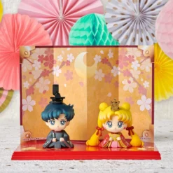 MegaHouse Petit Chara! Sailor Moon Hinamatsuri Usagi & Mamoru Ver.