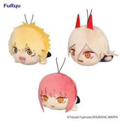 Chainsaw Man Denji/Makima/Power Lying Down Plush Toy Set