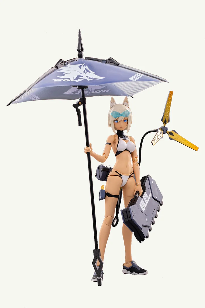 G.N.Project Vol. 1 WOLF-001: Swimsuit Figure Body & Equipment Set 1/12 Scale Action Figure 5 G.N.Project Vol. 1 WOLF-001: Swimsuit Figure Body & Equipment Set 1/12 Scale Action Figure - Image 3