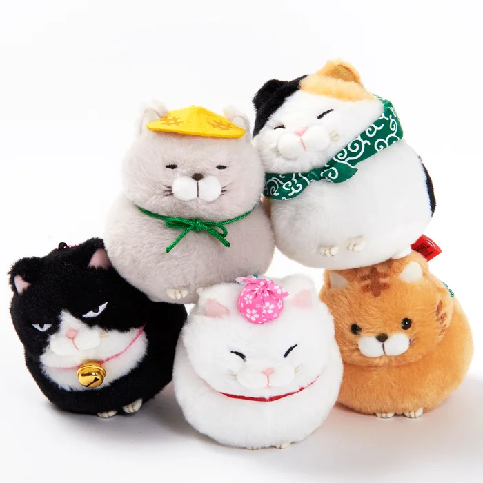 Hige Manjyu Tabi Cat Plush Collection (Ball Chain) 9 Hige Manjyu Tabi Cat Plush Collection (Ball Chain) - Image 7