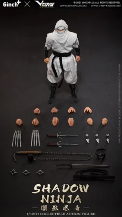 Shadow Ninja (White) 1/12 Scale Action Figure 14 Shadow Ninja (White) 1/12 Scale Action Figure -Featured Toys 328374d2748048e1ba589acdf8c9ab31.jpg