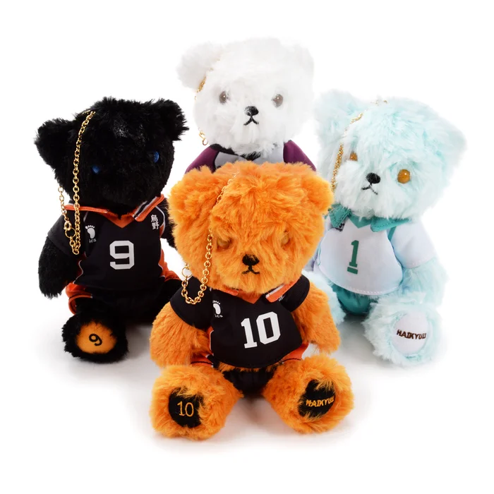 Haikyu!! Karasuno Vs Shiratorizawa Plush Bear Collection 3 Haikyu!! Karasuno Vs Shiratorizawa Plush Bear Collection