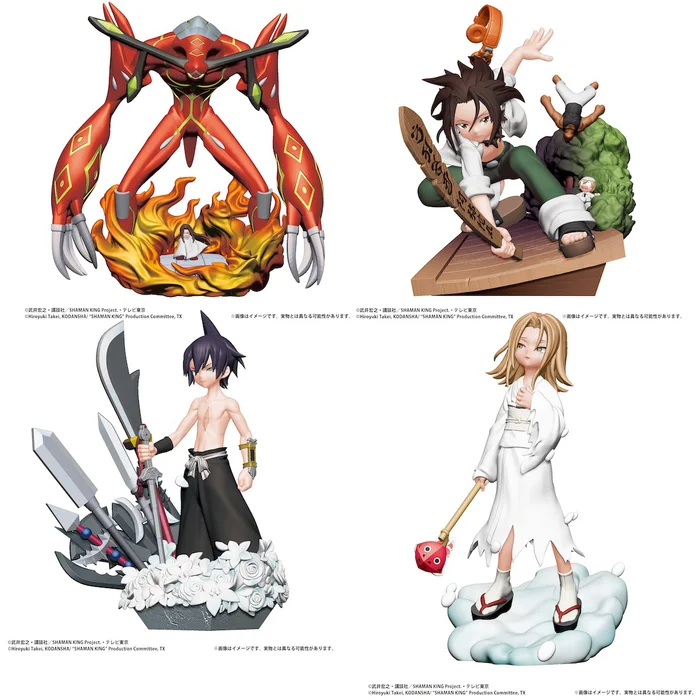 MegaHouse Petitrama Series Shaman King Over Soul Complete Box Set 3 MegaHouse Petitrama Series Shaman King Over Soul Complete Box Set