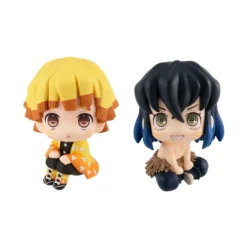 MegaHouse Look Up Series Demon Slayer: Kimetsu No Yaiba Zenitsu Agatsuma & Inosuke Hashibira Set W/ Bonus Cushion -Featured Toys 4a07b044fa3c4831877d6be99421d172.jpg