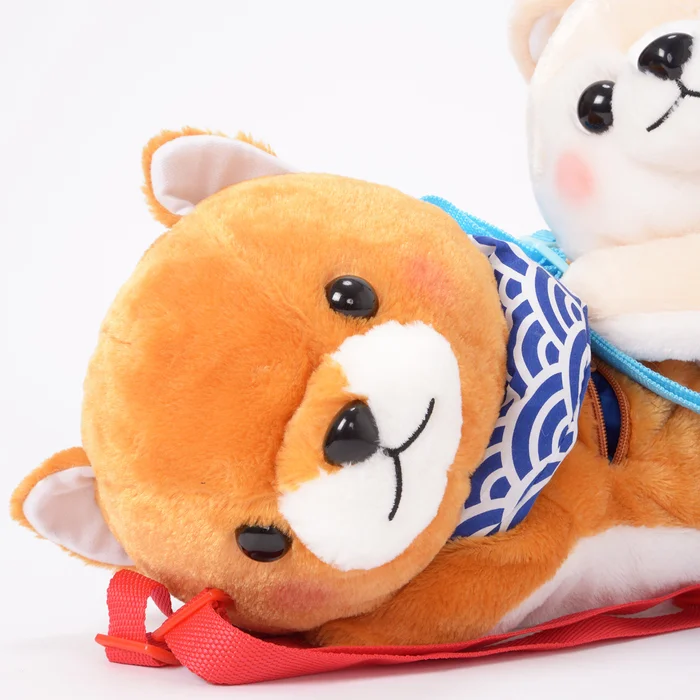 Mameshiba San Kyodai Piggyback Backpacks 14 Mameshiba San Kyodai Piggyback Backpacks - Image 12