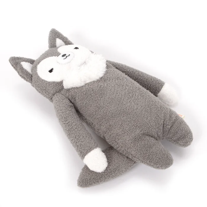 Fumofumo-san Dark Gray Rufu Plush (Medium) 6 Fumofumo-san Dark Gray Rufu Plush (Medium) - Image 4