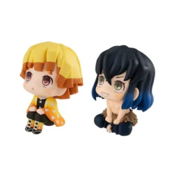 MegaHouse Look Up Series Demon Slayer: Kimetsu No Yaiba Zenitsu Agatsuma & Inosuke Hashibira Set W/ Bonus Cushion -Featured Toys 4e4cf7a1cf224265accbcceb621c9269.jpg