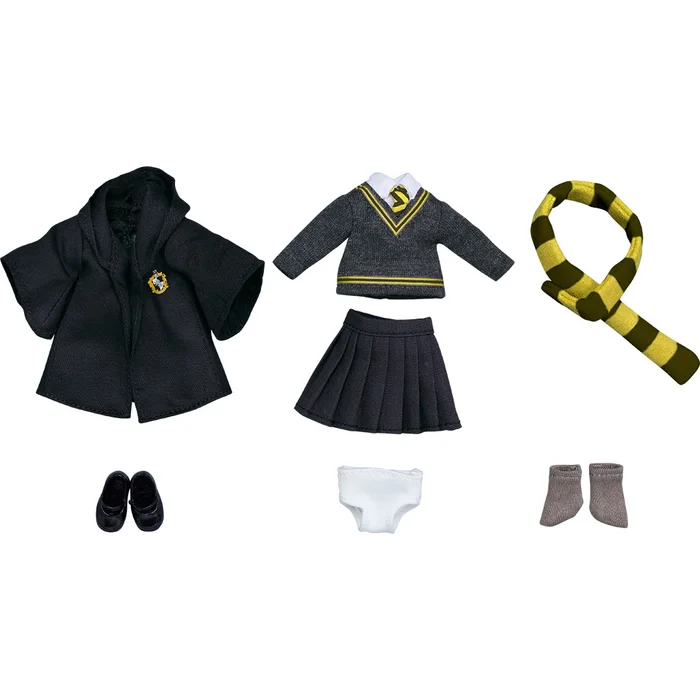 GOOD SMILE COMPANY Nendoroid Doll: Outfit Set (Hufflepuff Uniform - Girl) 5 GOOD SMILE COMPANY Nendoroid Doll: Outfit Set (Hufflepuff Uniform - Girl) - Image 3
