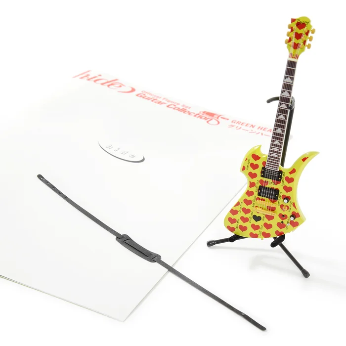 Hide Guitar Collection Official Figure Set: GREEN HEART Ver. 6 Hide Guitar Collection Official Figure Set: GREEN HEART Ver. - Image 4