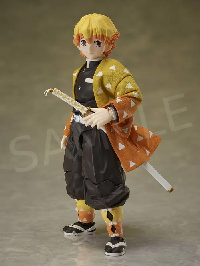 BUZZmod Demon Slayer: Kimetsu No Yaiba Zenitsu Agatsuma 1/12 Scale Action Figure 3 BUZZmod Demon Slayer: Kimetsu No Yaiba Zenitsu Agatsuma 1/12 Scale Action Figure