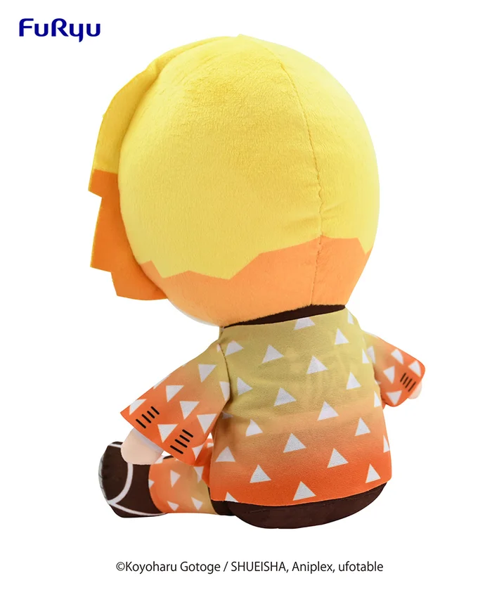 Demon Slayer: Kimetsu No Yaiba Zenitsu Agatsuma Big Plush Toy 6 Demon Slayer: Kimetsu No Yaiba Zenitsu Agatsuma Big Plush Toy - Image 4