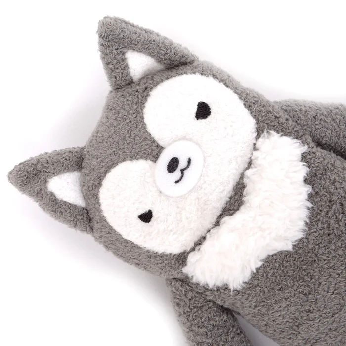 Fumofumo-san Dark Gray Rufu Plush (Medium) 7 Fumofumo-san Dark Gray Rufu Plush (Medium) - Image 5