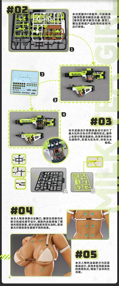 Tapigal Milk T 1/12 Scale Action Figure 7 Tapigal Milk T 1/12 Scale Action Figure - Image 5