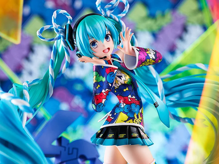 GOOD SMILE COMPANY Hatsune Miku: Miku Expo 5th Anniv. / Lucky☆Orb: Uta X Kasoku Ver. 1/8 Scale Figure 5 GOOD SMILE COMPANY Hatsune Miku: Miku Expo 5th Anniv. / Lucky☆Orb: Uta X Kasoku Ver. 1/8 Scale Figure - Image 3
