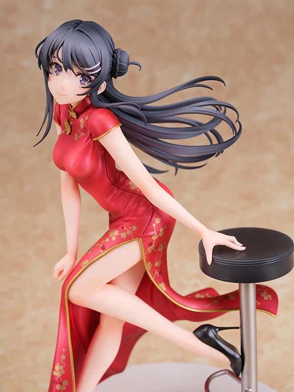 Rascal Does Not Dream Of Bunny Girl Senpai Mai Sakurajima: Chinese Dress Ver. 1/7 Scale Figure 8 Rascal Does Not Dream Of Bunny Girl Senpai Mai Sakurajima: Chinese Dress Ver. 1/7 Scale Figure - Image 6