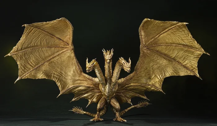 Bandai S.H.MonsterArts Godzilla: King Of The Monsters King Ghidorah (2019): Special Color Ver. 3 Bandai S.H.MonsterArts Godzilla: King Of The Monsters King Ghidorah (2019): Special Color Ver.