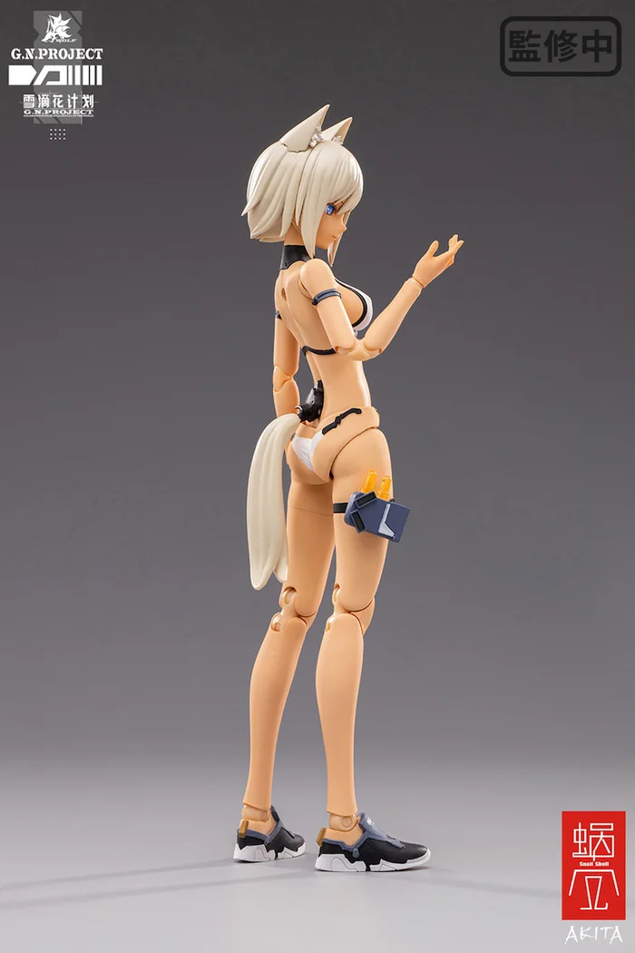 G.N.Project Vol. 1 WOLF-001: Swimsuit Figure Body & Equipment Set 1/12 Scale Action Figure 13 G.N.Project Vol. 1 WOLF-001: Swimsuit Figure Body & Equipment Set 1/12 Scale Action Figure - Image 11