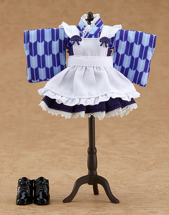 GOOD SMILE COMPANY Nendoroid Doll: Outfit Set (Japanese-Style Maid - Blue) 5 GOOD SMILE COMPANY Nendoroid Doll: Outfit Set (Japanese-Style Maid - Blue) - Image 3