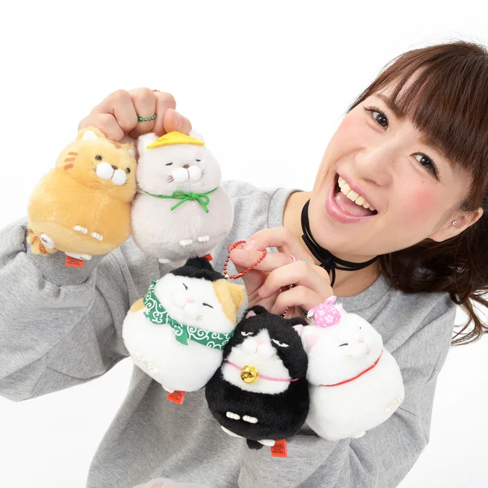 Hige Manjyu Tabi Cat Plush Collection (Ball Chain) 3 Hige Manjyu Tabi Cat Plush Collection (Ball Chain)