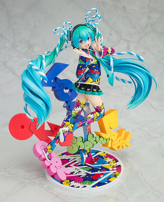 GOOD SMILE COMPANY Hatsune Miku: Miku Expo 5th Anniv. / Lucky☆Orb: Uta X Kasoku Ver. 1/8 Scale Figure 10 GOOD SMILE COMPANY Hatsune Miku: Miku Expo 5th Anniv. / Lucky☆Orb: Uta X Kasoku Ver. 1/8 Scale Figure - Image 8