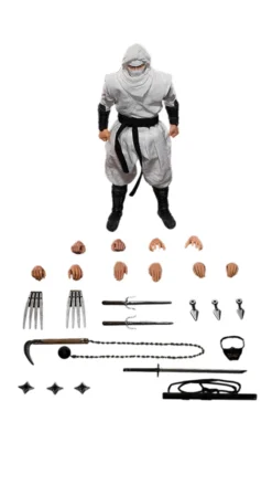 Shadow Ninja (White) 1/12 Scale Action Figure 17 Shadow Ninja (White) 1/12 Scale Action Figure -Featured Toys 79fc218f3fff4542bf6b2fdfd70334ed.jpg