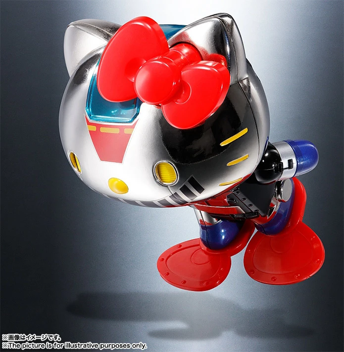 SANRIO Chogokin Hello Kitty (Mazinger Z Color) 7 SANRIO Chogokin Hello Kitty (Mazinger Z Color) - Image 5