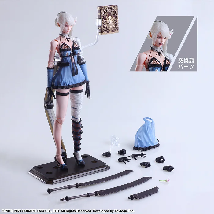 Square Enix Play Arts Kai NieR Replicant Ver. 1.22474487139... Kaine 10 Square Enix Play Arts Kai NieR Replicant Ver. 1.22474487139... Kaine - Image 8