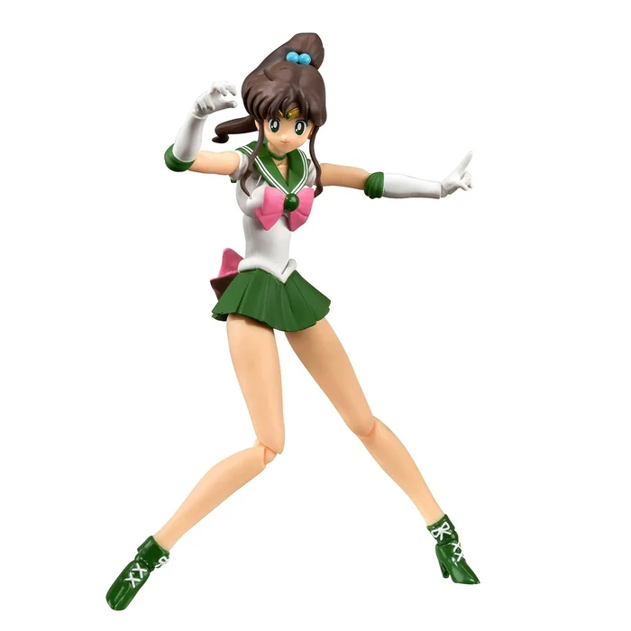 Bandai S.H.Figuarts Pretty Guardian Sailor Moon Sailor Jupiter: Animation Color Edition 7 Bandai S.H.Figuarts Pretty Guardian Sailor Moon Sailor Jupiter: Animation Color Edition - Image 5