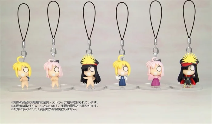 Fate/Grand Order GUDAGUDA Ao Saber Figure Strap 6 Fate/Grand Order GUDAGUDA Ao Saber Figure Strap - Image 5