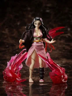 BUZZmod Demon Slayer: Kimetsu No Yaiba Nezuko Kamado: Demon Advancing Ver. 1/12 Scale Action Figure
