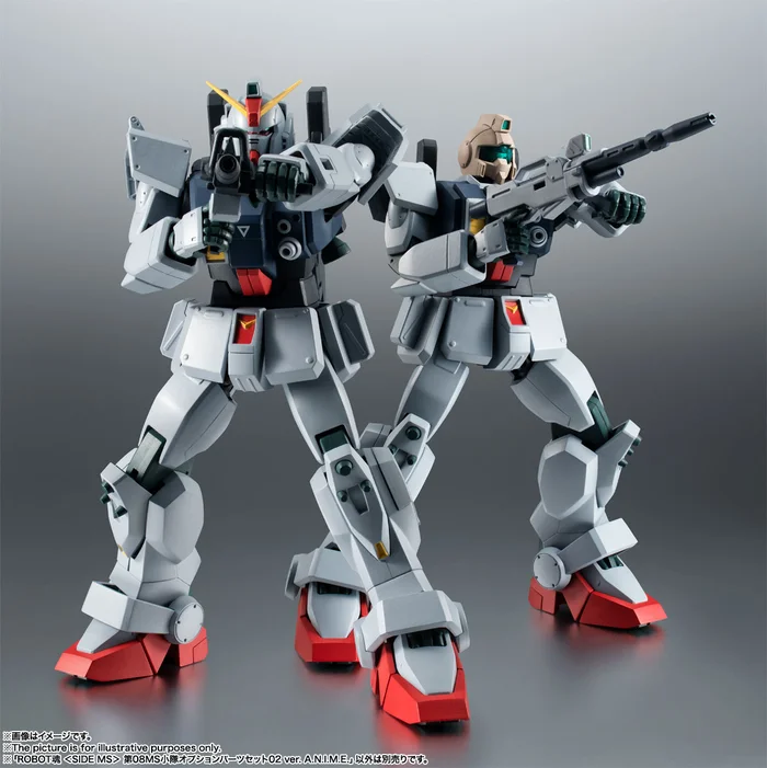 Bandai Robot Spirits Mobile Suit Gundam The 08th MS Team Option Parts Set 02 Ver. A.N.I.M.E. 20 Bandai Robot Spirits Mobile Suit Gundam The 08th MS Team Option Parts Set 02 Ver. A.N.I.M.E. - Image 18