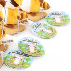 Rascal The Raccoon Swing Ball Chain Plush Collection -Featured Toys a86346b5fd694fcead289c3b2a50382e.jpg