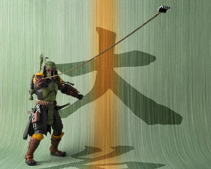 Bandai Meisho Movie Realization Star Wars: The Book Of Boba Fett Daimyo Boba Fett 11 Bandai Meisho Movie Realization Star Wars: The Book Of Boba Fett Daimyo Boba Fett - Image 9