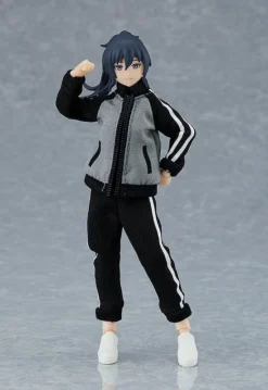 Max Factory Figma Female Body (Makoto) W/ Tracksuit + Tracksuit Skirt Outfit