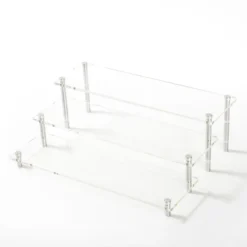 Acrylic Three-Tier Display Platform