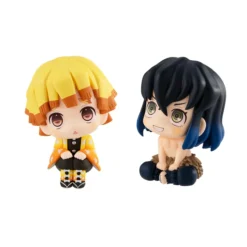 MegaHouse Look Up Series Demon Slayer: Kimetsu No Yaiba Zenitsu Agatsuma & Inosuke Hashibira Set W/ Bonus Cushion -Featured Toys cf71e4b27a5342748d3a8dc01b923113.jpg