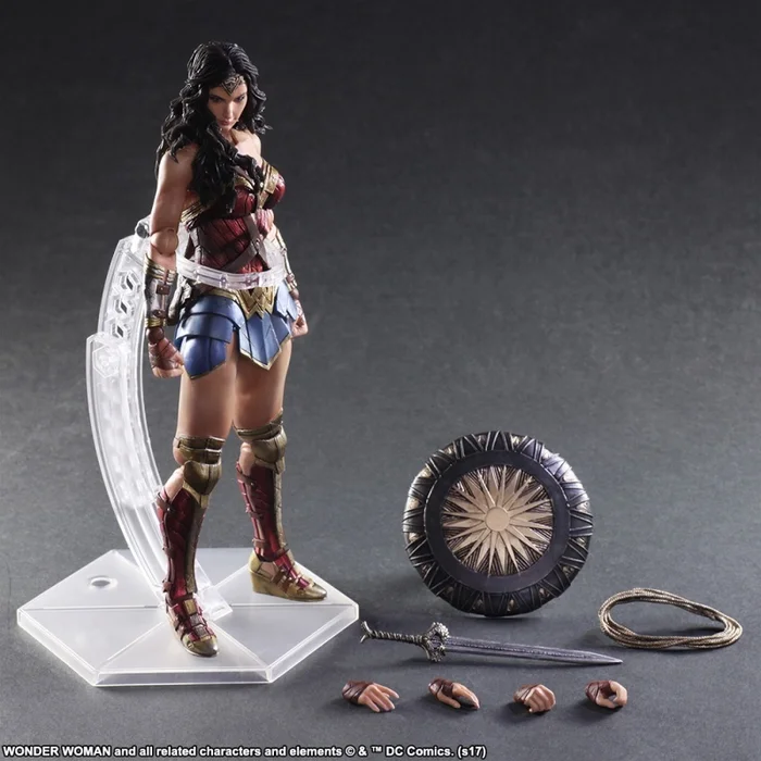 Square Enix Play Arts Kai Wonder Woman 18 Square Enix Play Arts Kai Wonder Woman - Image 16