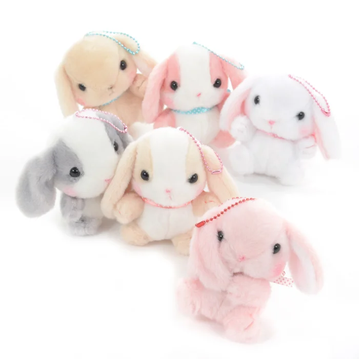 Pote Usa Loppy Rabbit Plush Collection (Ball Chain) 4 Pote Usa Loppy Rabbit Plush Collection (Ball Chain) - Image 2