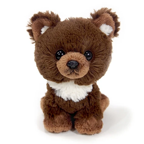 Fluffies Small Brown Bear Plush 3 Fluffies Small Brown Bear Plush