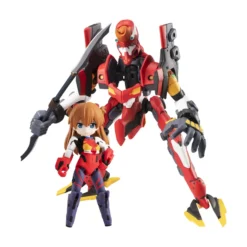 MegaHouse Desktop Army Rebuild Of Evangelion Asuka Shikinami Langley & Unit-02